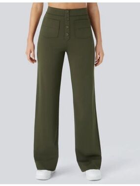 Halara Straight Leg Casual Pants | M Tall
